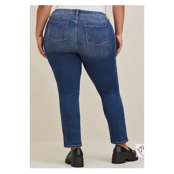 Torrid Straight Leg Jeans Sz.26S - Picture 2 of 14